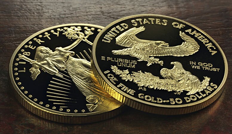 one ounce american eagle gold coin